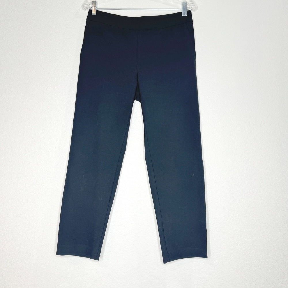 HATCH Maternity Pregnancy Pull-On Elastic Waist Crop Pants Sz 1 SMALL Black